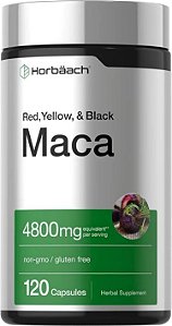 MACA, 4800Mg, 120 Cápsulas, Horbaach
