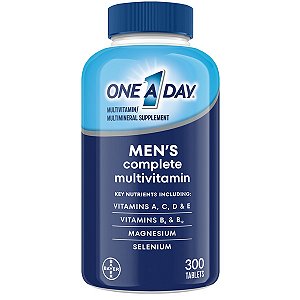 Multivitamínico para Homens, 300 Comprimidos, One-A-Day