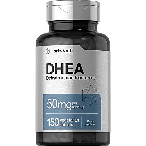 DHEA, 50mg, 150 Comprimidos, Horbaach