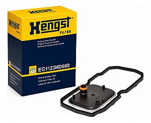 Filtro Câmbio Hengst Mercedes Benz Classe A 1997 / 2004 Preto