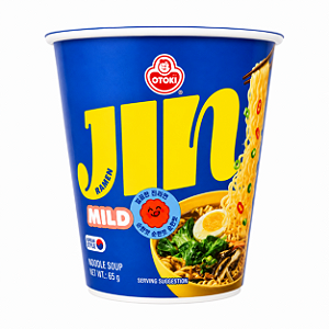 Macarrão Instantâneo Sabor Jin Ramyun Mild 65g – Copo