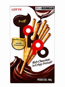 Biscoito Palito Recheado Sabor Chocolate 40g