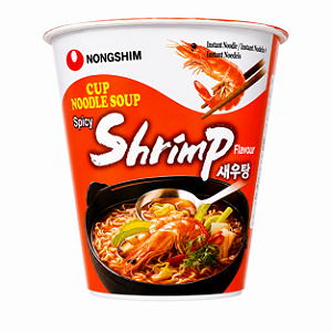 Macarrão Instantâneo Sabor Camarão 67g – Copo