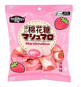 Marshmallow Recheado Sabor Morango 40g