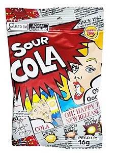Bala Azeda Sabor Cola 16g