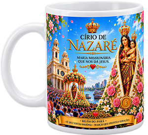 Caneca Círio de Nazaré – Modelo 03 Coleção Círio 2026