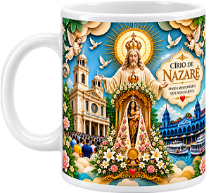 Caneca Círio de Nazaré – Modelo 05 Coleção Círio 2026