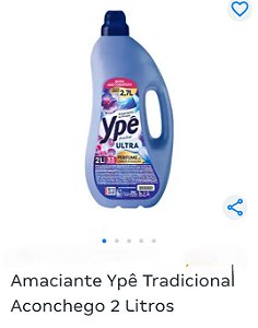 Amaciante de roupa Ypê