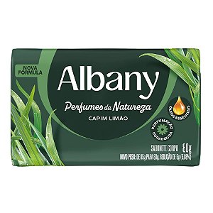 SABONETE ALBANY 80G CAPIM LIMAO