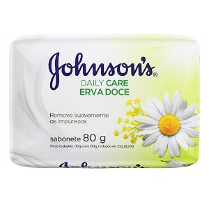SABONETE JOHNSONS 80G ERVA DOCE