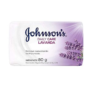 SABONETE JOHNSONS 80G LAVANDA