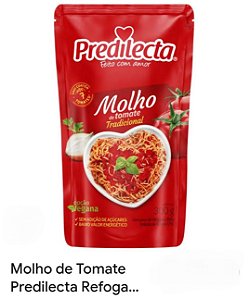 Molho de tomate predileta