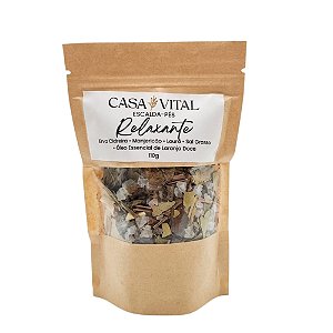 Escalda Pés Relaxante 110g | Casa Vital