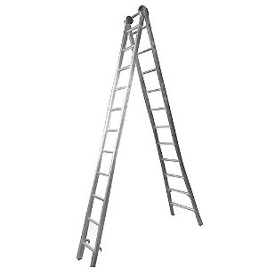 Escada Extensiva Profissional - 11 Degraus