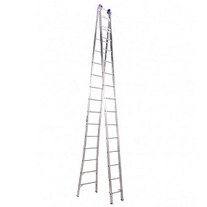 Escada Extensiva Profissional - 15 Degraus