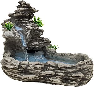 Fonte Pedra Cascata - Fonte de água decorativa