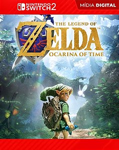 The Legend of Zelda: Ocarina of Time Remake Switch 2 Midia Digital Barato