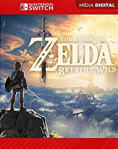 The Legend of Zelda: Breath of the Wild Nintendo Switch 2 Midia Digital Barato