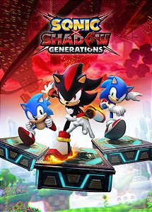 Sonic X Shadow Generations PC Steam Deluxe Edition — Mídia Digital