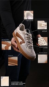 Tênis Feminino Plataforma Colvir Jade Luxo Conforto Casual