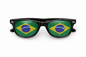 Óculos De Sol Torcedor Bandeira Brasil Copa Mundo