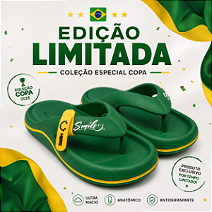 Chinelo Ortopédico Top Comfort Smile Torcedor