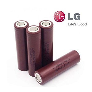 Bateria/ Pilha 18650HG2 - 3000mAh - LG  ( 1 Unidade )