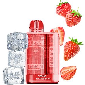 Pod Descartável Strawberry Ice 5000Puffs - ELFBAR
