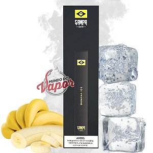 Pod Descartável Mini 300puffs Banana Ice - Sampa Bar