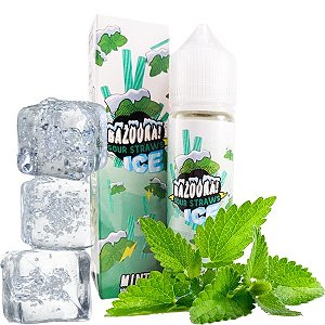 Líquido Mint Ice - Bazooka Sour Straws
