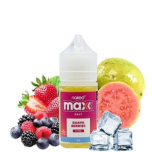 Líquido Naked 100 Max NicSalt- Guava Berries Ice