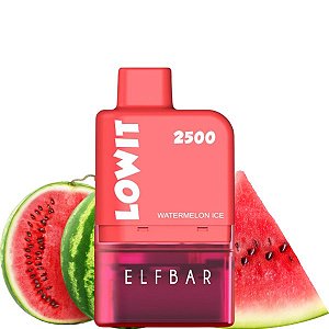 Pod Recarregável ELFBAR Lowit 2500Puffs - Watermelon Ice