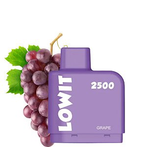 Refil para ElfBar Lowit 2500puffs - Grape