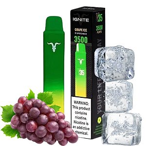 Pod Descartável Grape Ice V35 3500Puffs - Ignite