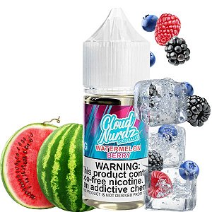 Liquido Cloud Nurdz NicSalt Iced - Watermelon Berry