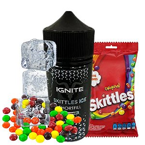 Líquido Shortfill Ignite - Skittles Ice