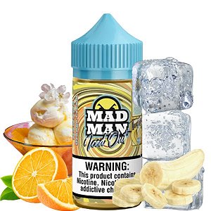 Líquido Mad Man Iced Out - Twisted Banana  Orange Cream
