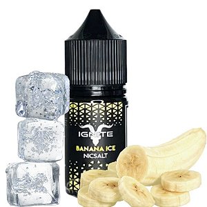 Líquido Ignite Nic Salt - Banana Ice