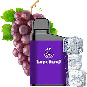 Pod Descartável Grape Ice 4000Puffs - VapeSoul V-Max
