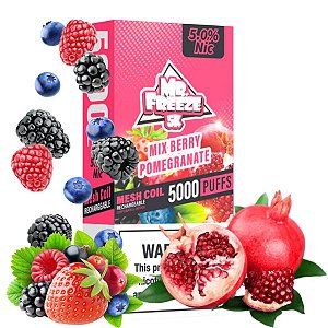 Pod Descartável Mix Berry Pomegranate 5000Puffs - Mr Freeze
