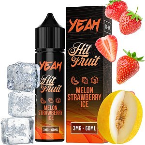 Líquido Melon Strawberry Ice - Yeah Hit Fruit