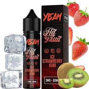 Líquido Ice Strawberry Kiwi - Yeah Hit Fruit