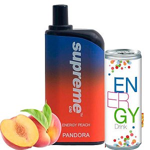 Pod Descartável Energy Peach 5500Puffs - Supreme Pandora