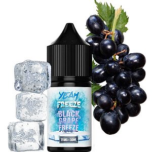Líquido NicSalt Black Grape - Yeah Freeze