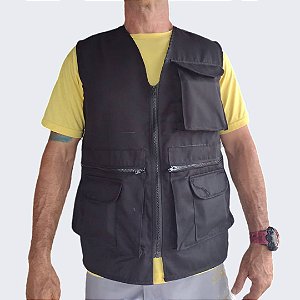 Colete Brim leve - 5 bolsos