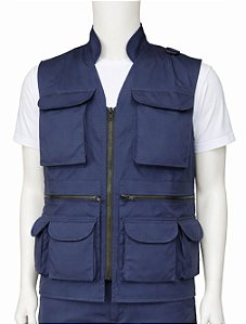 Colete Rip Stop 08 Bolsos C/Gola