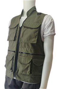 Colete Rip Stop 08 Bolsos C/Gola