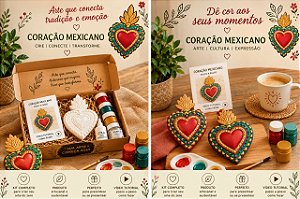 Kit Coração Mexicano