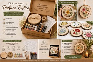 Kit Pintura Rústica
