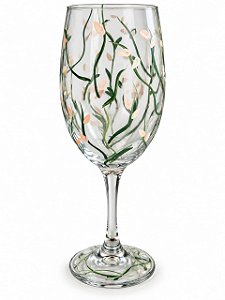 Taça de Vinho - Jardim Delicado